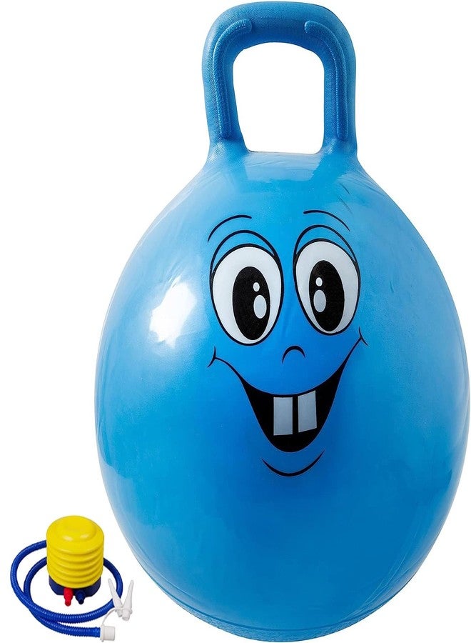 Mokshith Space Hopper Ball with Air Pump for Ages 10-12, Hop Ball, Kangaroo Bouncer, Hoppity Hopping Ball (65 cm) (MO-1) - Image 1